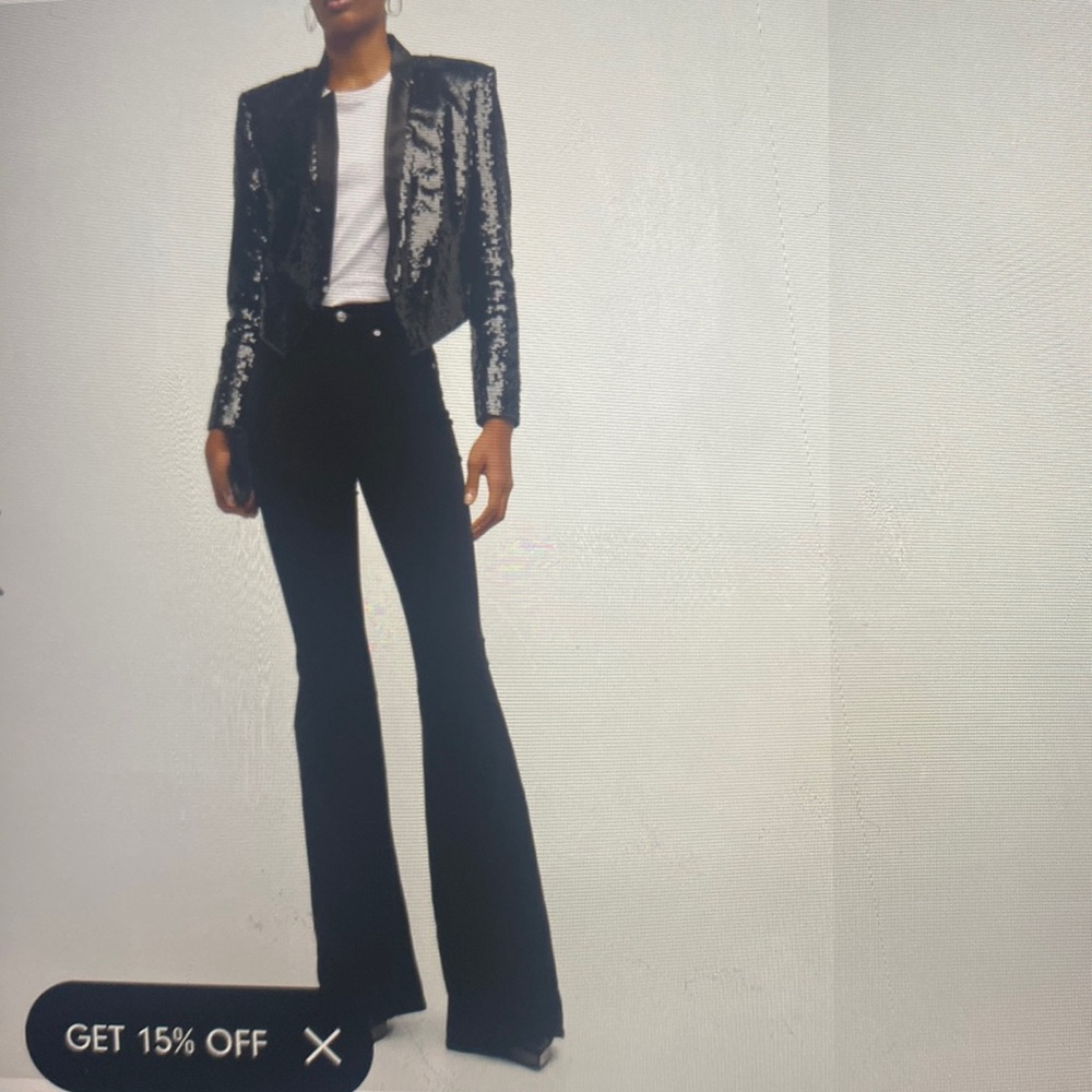 Veronica Beard Black Sheridan Flare pant!! Perfect Holiday pant!!!